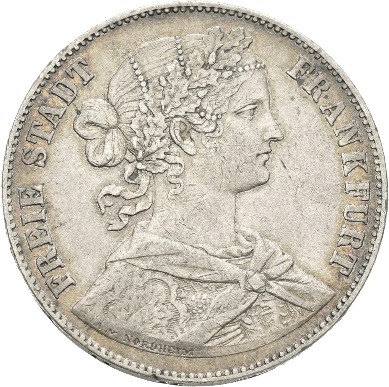 Lot 13315 - Frankfurt am Main | Altdeutschland und RDR 1800 - 1871 - Auktionshaus Christoph Gärtner GmbH & Co. KG 53rd AUCTION - Day 6 Coins & Banknotes Lot 13315 - Frankfurt am Main | Altdeutschland und RDR 1800 - 1871 - Auktionshaus Christoph Gärtner GmbH & Co. KG 53rd AUCTION - Day 6 Coins & Banknotes