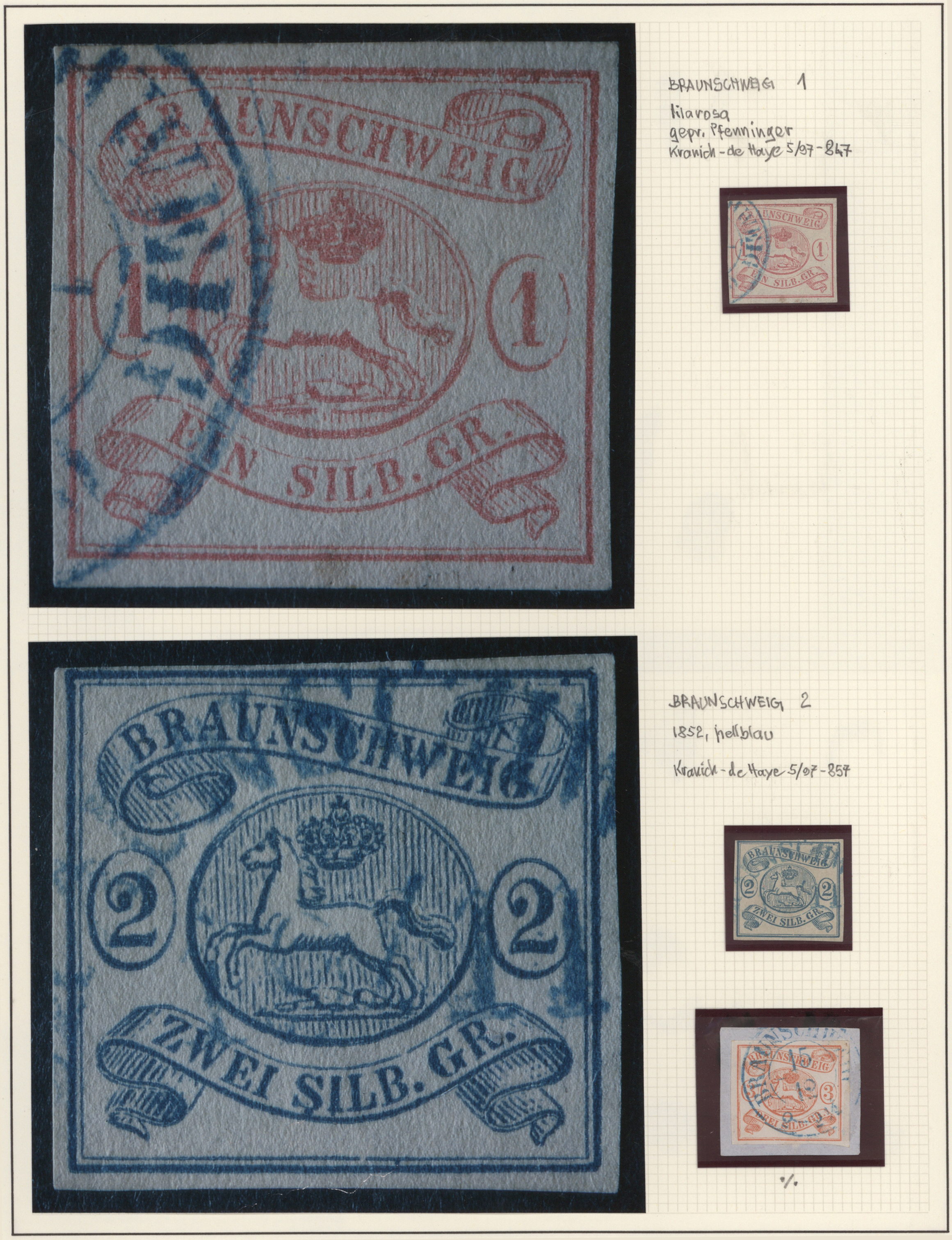 Lot 13737 - Braunschweig - Marken und Briefe  -  Auktionshaus Christoph Gärtner GmbH & Co. KG 58th AUCTION - Day 5