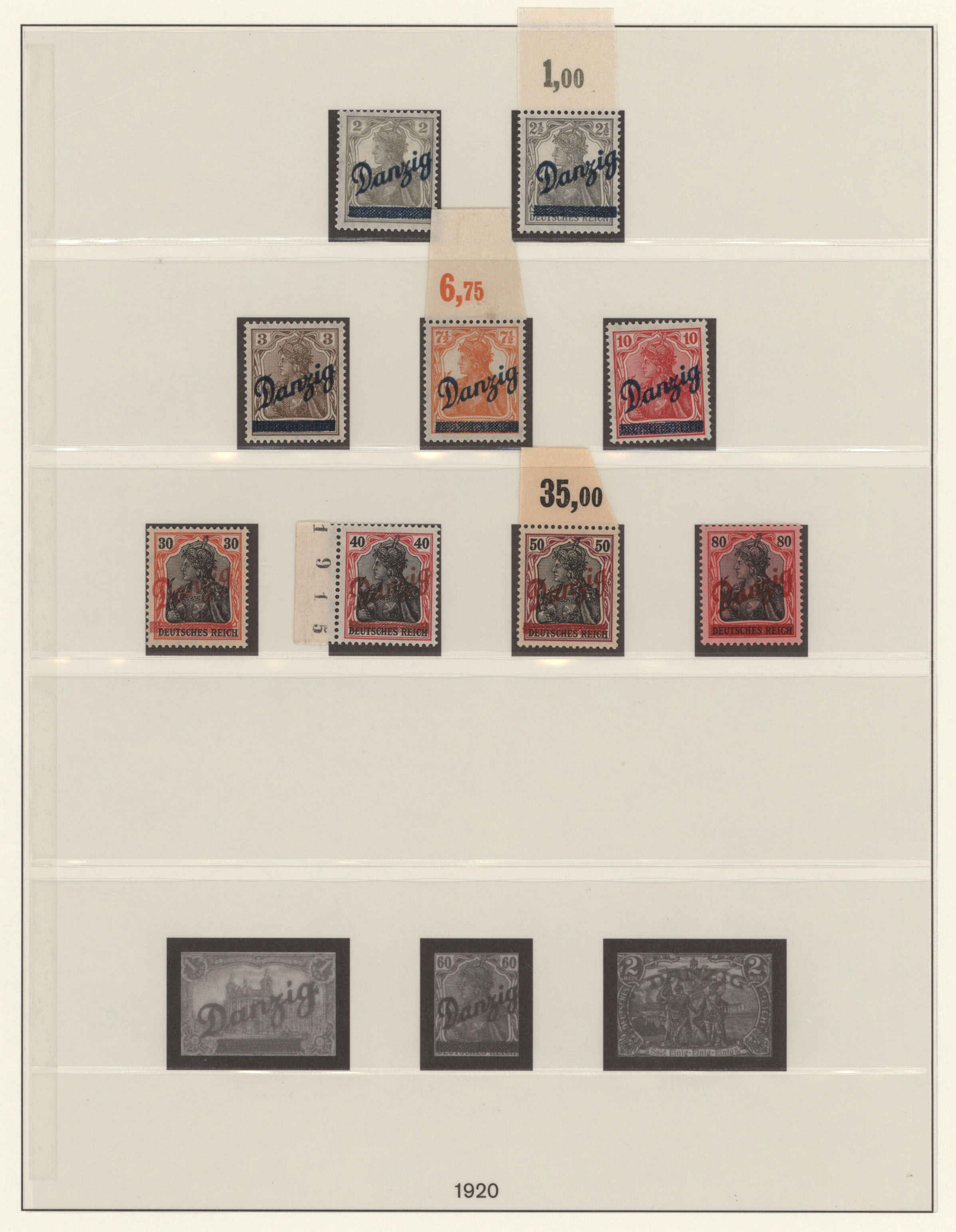 Lot 11059 - danzig - Auktionshaus Christoph Gärtner GmbH & Co. KG 57th AUCTION - Day 5 Lot 11059 - danzig - Auktionshaus Christoph Gärtner GmbH & Co. KG 57th AUCTION - Day 5