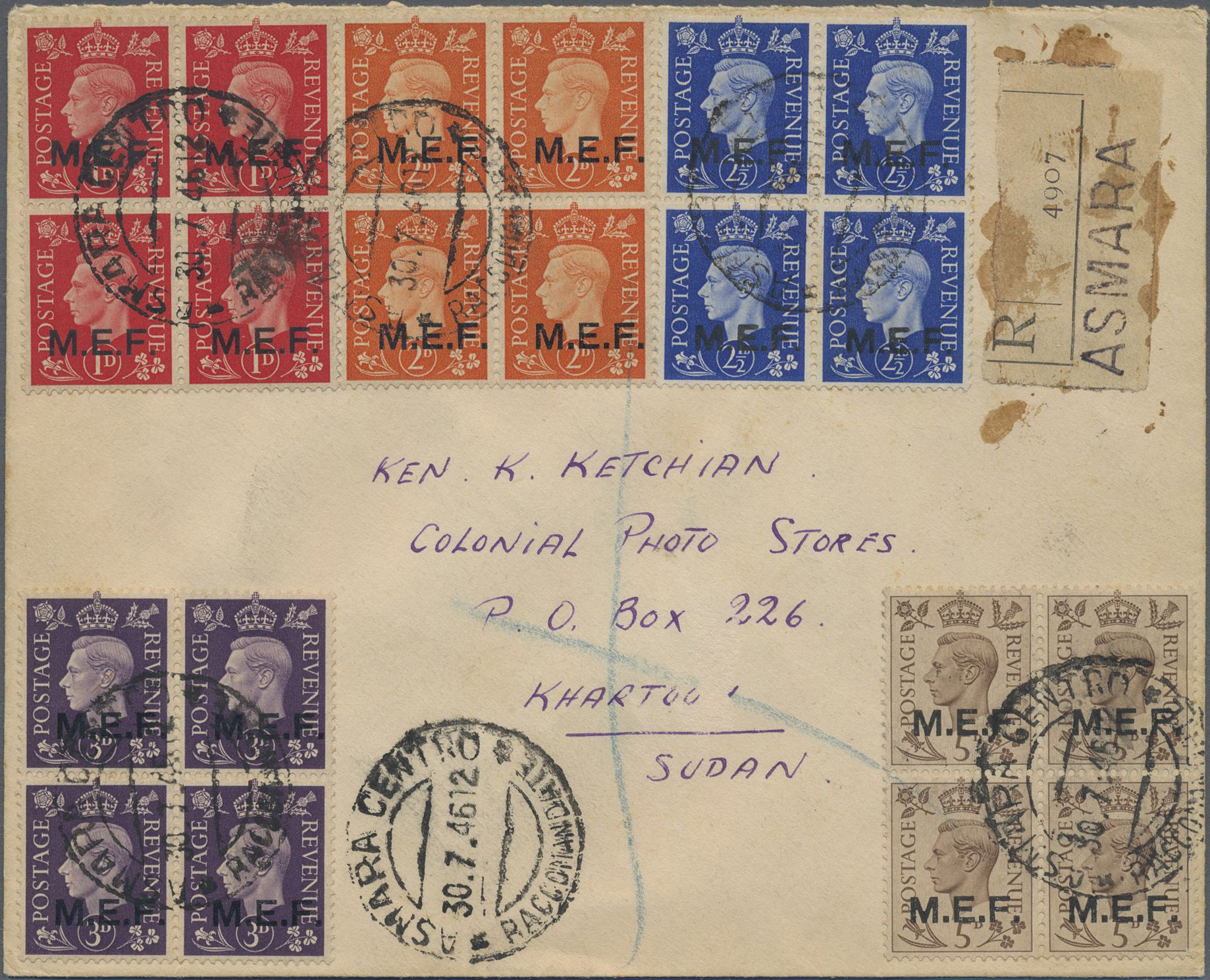Lot 03423 - britische militärpost ii. wk - Auktionshaus Christoph Gärtner GmbH & Co. KG 57th AUCTION - Day 2 Lot 03423 - britische militärpost ii. wk - Auktionshaus Christoph Gärtner GmbH & Co. KG 57th AUCTION - Day 2