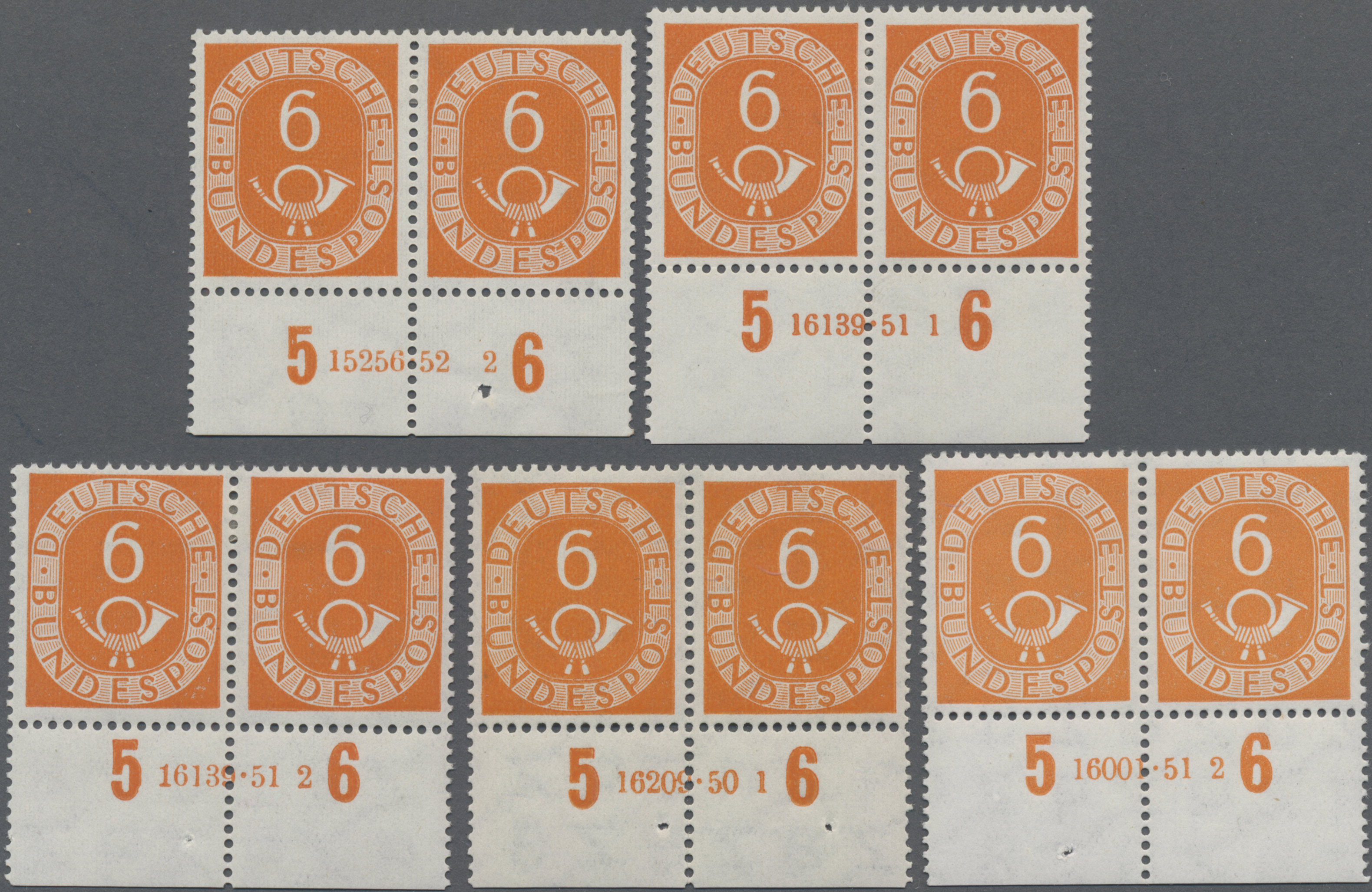 Lot 06763 - bundesrepublik deutschland - Auktionshaus Christoph Gärtner GmbH & Co. KG 57th AUCTION - Day 3 Lot 06763 - bundesrepublik deutschland - Auktionshaus Christoph Gärtner GmbH & Co. KG 57th AUCTION - Day 3