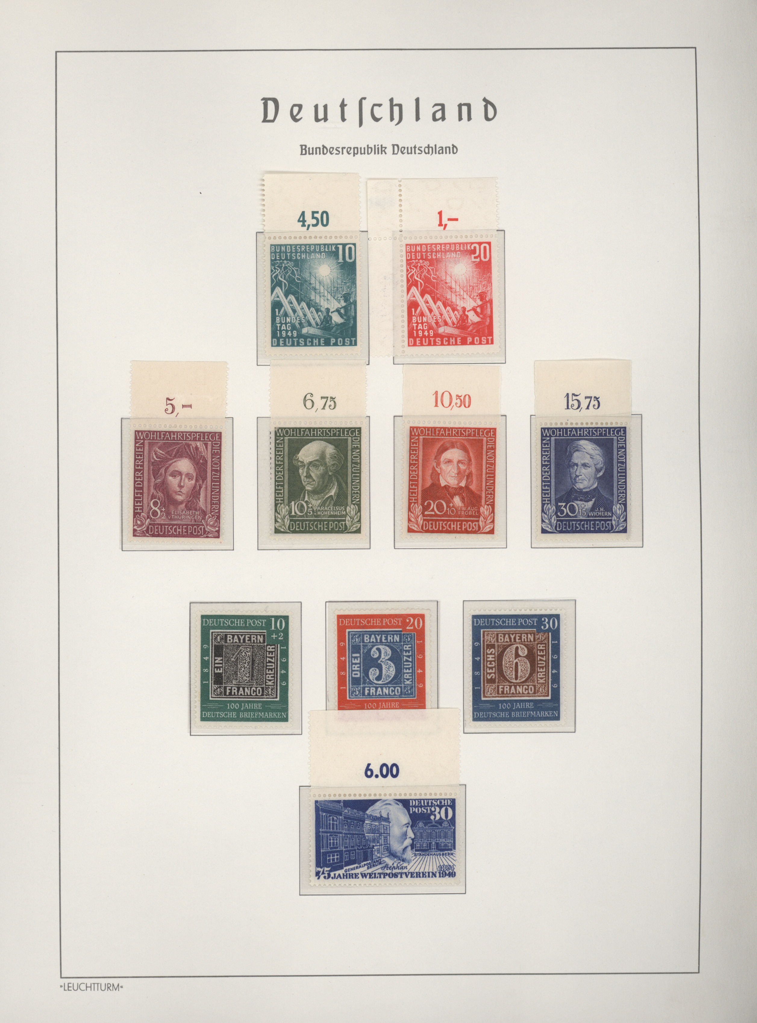 Lot 15273 - bundesrepublik deutschland - Auktionshaus Christoph Gärtner GmbH & Co. KG 58th AUCTION - Day 5 Lot 15273 - bundesrepublik deutschland - Auktionshaus Christoph Gärtner GmbH & Co. KG 58th AUCTION - Day 5