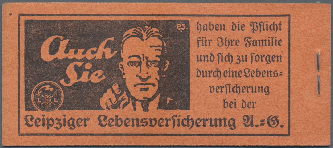 Lot 15994 - Deutsches Reich - Markenheftchen  -  Auktionshaus Christoph Gärtner GmbH & Co. KG Sale #47 Single lots: Germany, Picture Postcards