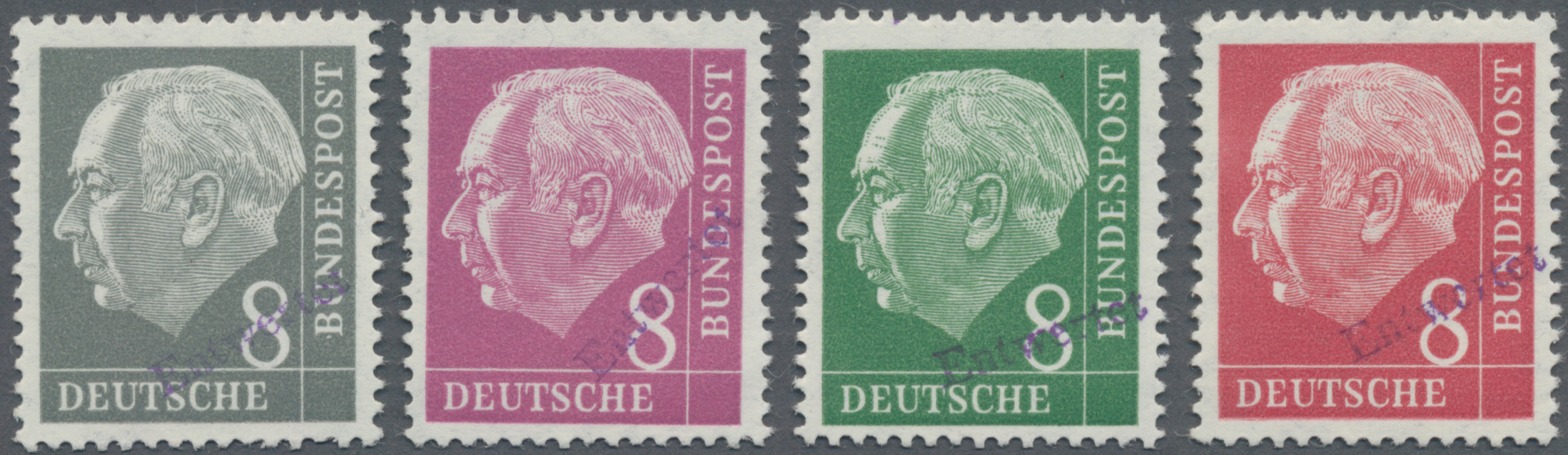 Lot 06667 - bundesrepublik deutschland - Auktionshaus Christoph Gärtner GmbH & Co. KG 58th AUCTION - Day 2 Lot 06667 - bundesrepublik deutschland - Auktionshaus Christoph Gärtner GmbH & Co. KG 58th AUCTION - Day 2