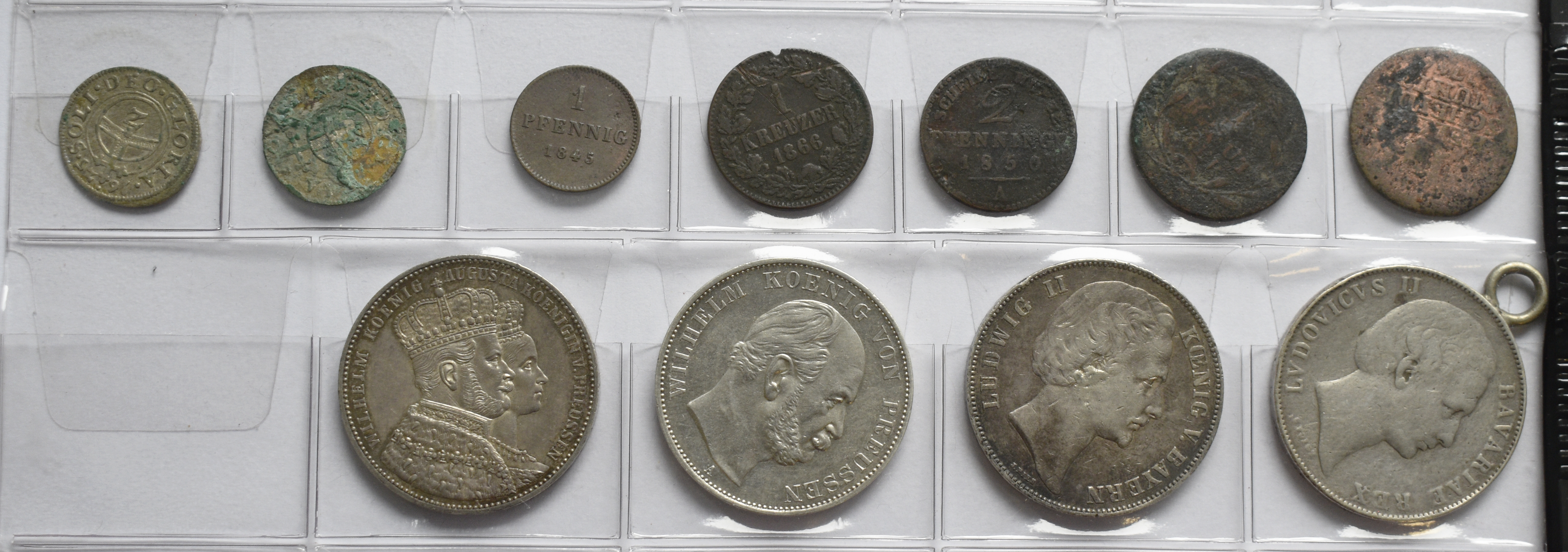 Lot 13441 - Altdeutschland und RDR 1800 - 1871 | Münzen - Auktionshaus Christoph Gärtner GmbH & Co. KG 53rd AUCTION - Day 6 Coins & Banknotes Lot 13441 - Altdeutschland und RDR 1800 - 1871 | Münzen - Auktionshaus Christoph Gärtner GmbH & Co. KG 53rd AUCTION - Day 6 Coins & Banknotes