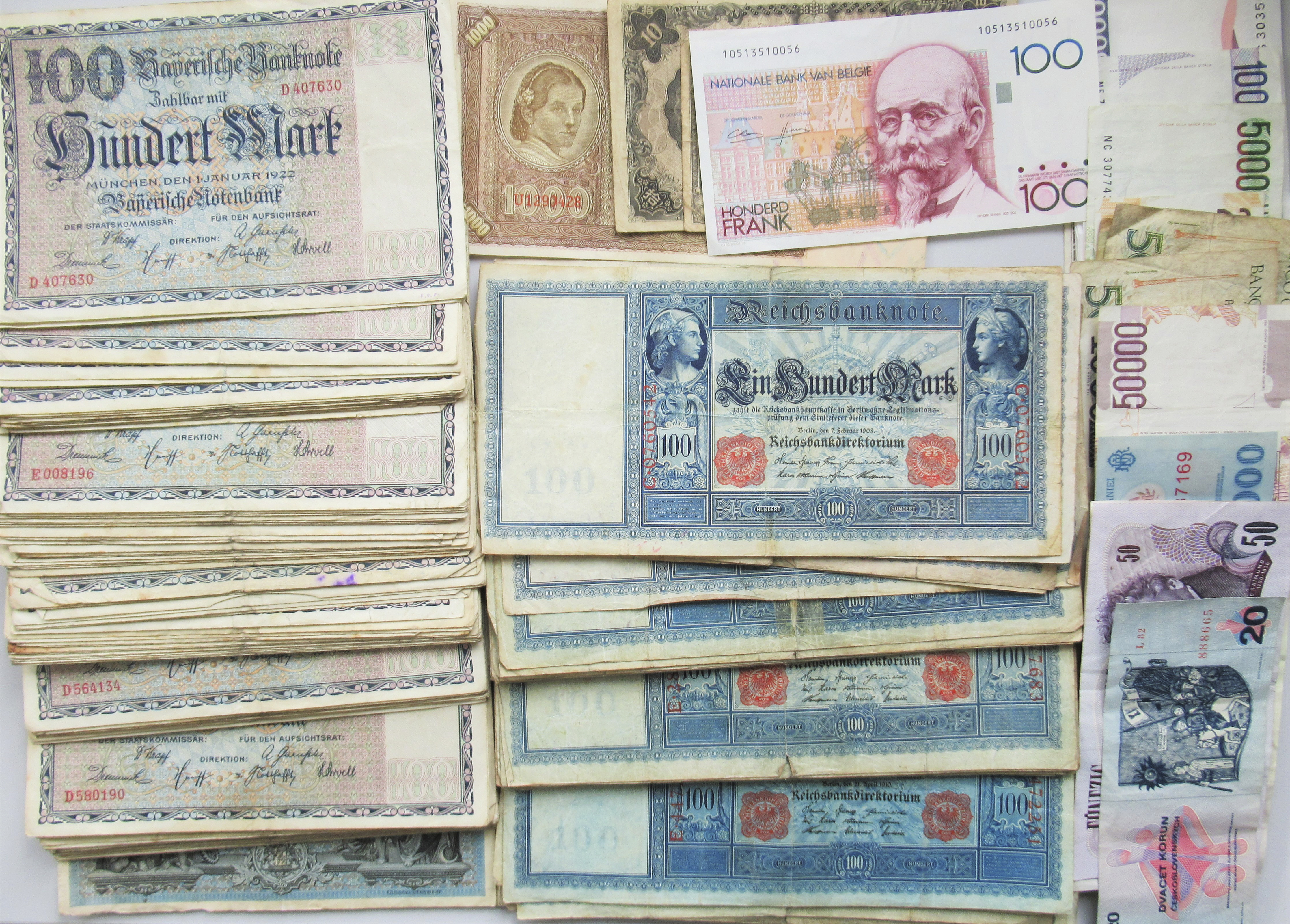 Lot 14807 - Deutschland - Deutsches Reich bis 1945 | Banknoten - Auktionshaus Christoph Gärtner GmbH & Co. KG 53rd AUCTION - Day 6 Coins & Banknotes Lot 14807 - Deutschland - Deutsches Reich bis 1945 | Banknoten - Auktionshaus Christoph Gärtner GmbH & Co. KG 53rd AUCTION - Day 6 Coins & Banknotes