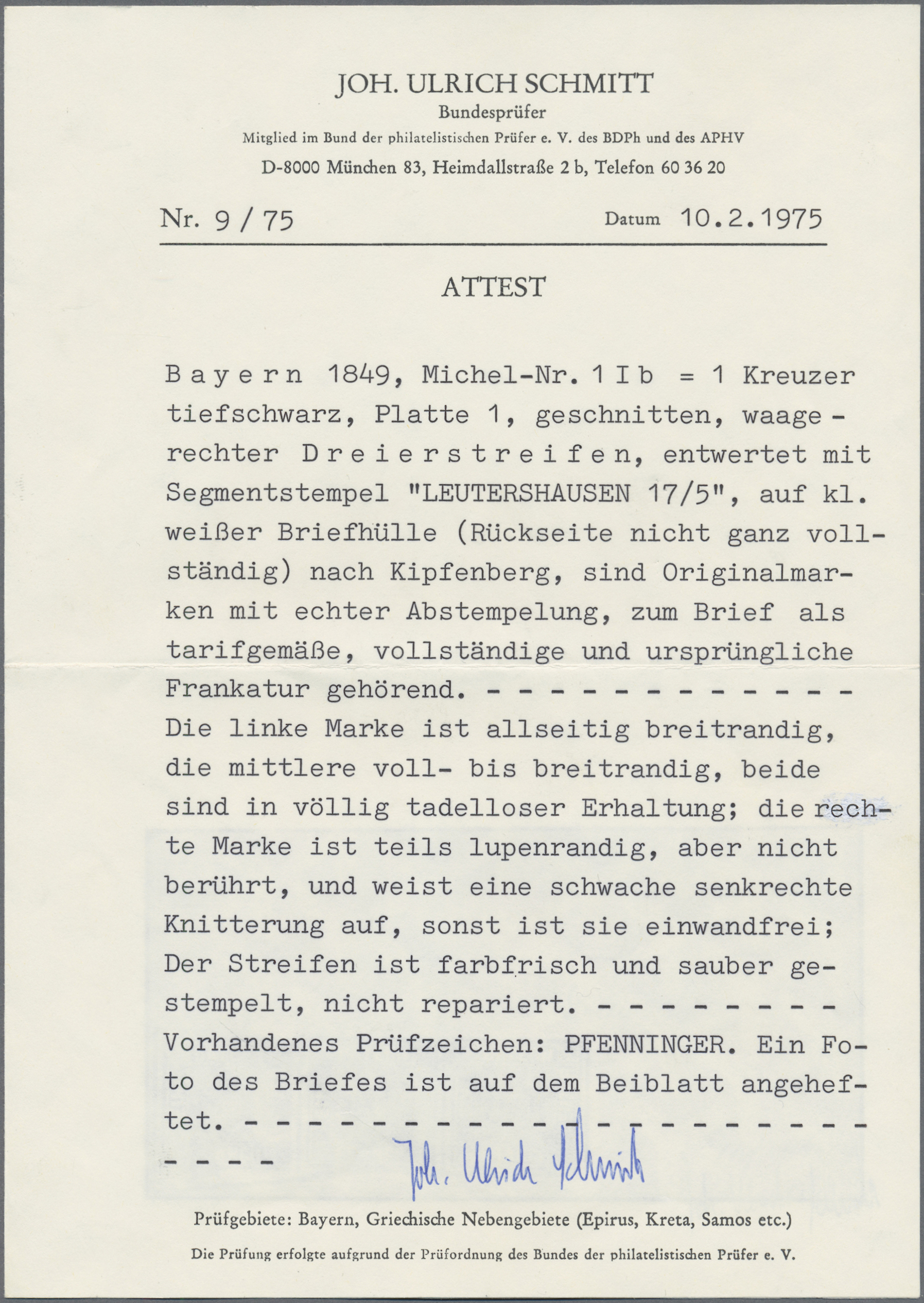 Lot 4517 - Bayern - Marken und Briefe  -  Auktionshaus Christoph Gärtner GmbH & Co. KG 54th AUCTION - Day 3