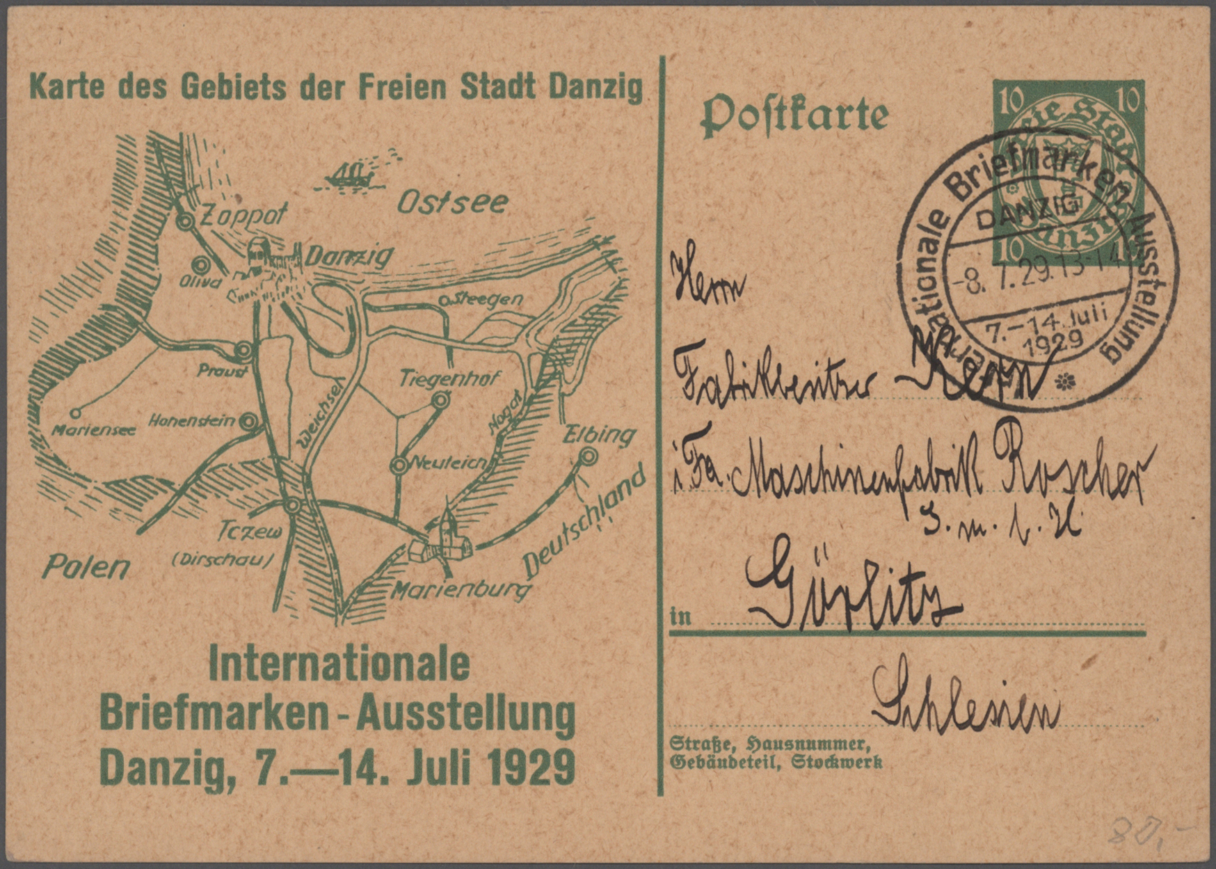 Lot 11070 - danzig - Auktionshaus Christoph Gärtner GmbH & Co. KG 57th AUCTION - Day 5 Lot 11070 - danzig - Auktionshaus Christoph Gärtner GmbH & Co. KG 57th AUCTION - Day 5