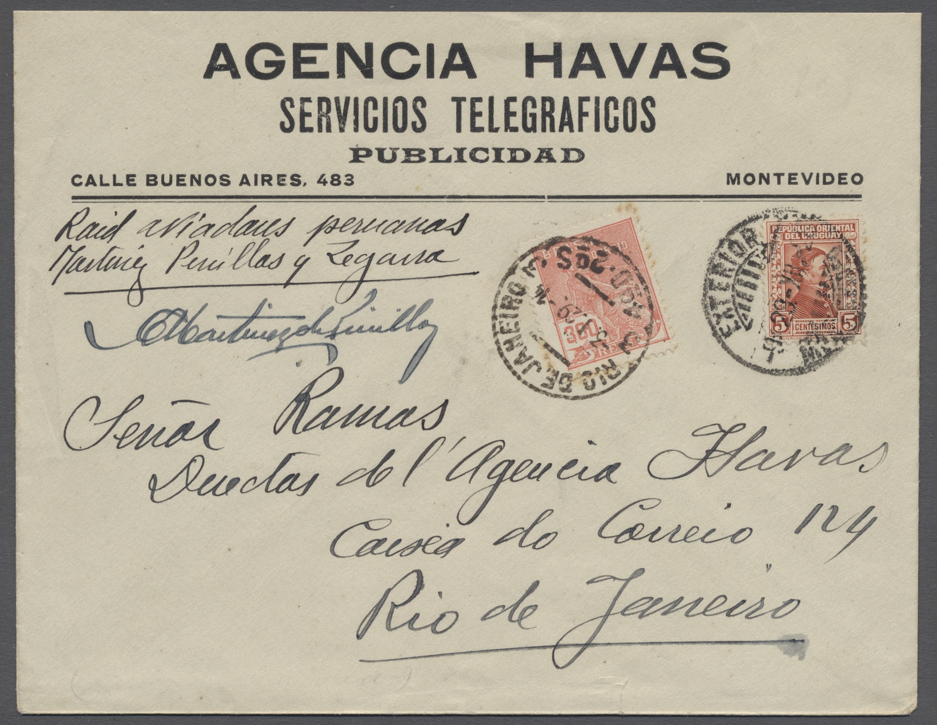Lot 01686 - Uruguay - Besonderheiten - Auktionshaus Christoph Gärtner GmbH & Co. KG 53rd AUCTION - Day 2 Overseas, Europe Lot 01686 - Uruguay - Besonderheiten - Auktionshaus Christoph Gärtner GmbH & Co. KG 53rd AUCTION - Day 2 Overseas, Europe