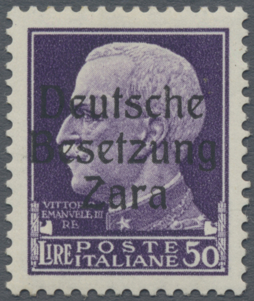 Lot 06043 - Dt. Besetzung II WK - Zara - Auktionshaus Christoph Gärtner GmbH & Co. KG 58th AUCTION - Day 2 Lot 06043 - Dt. Besetzung II WK - Zara - Auktionshaus Christoph Gärtner GmbH & Co. KG 58th AUCTION - Day 2