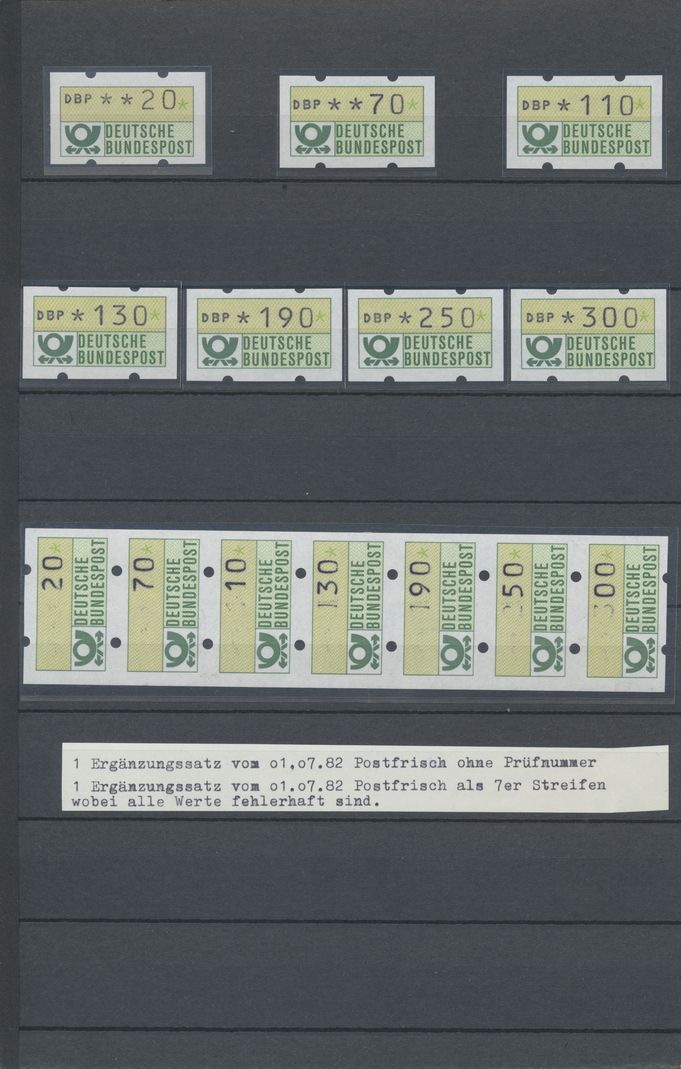 Lot 12277 - Bundesrepublik - Automatenmarken  -  Auktionshaus Christoph Gärtner GmbH & Co. KG 56th AUCTION - Day 5