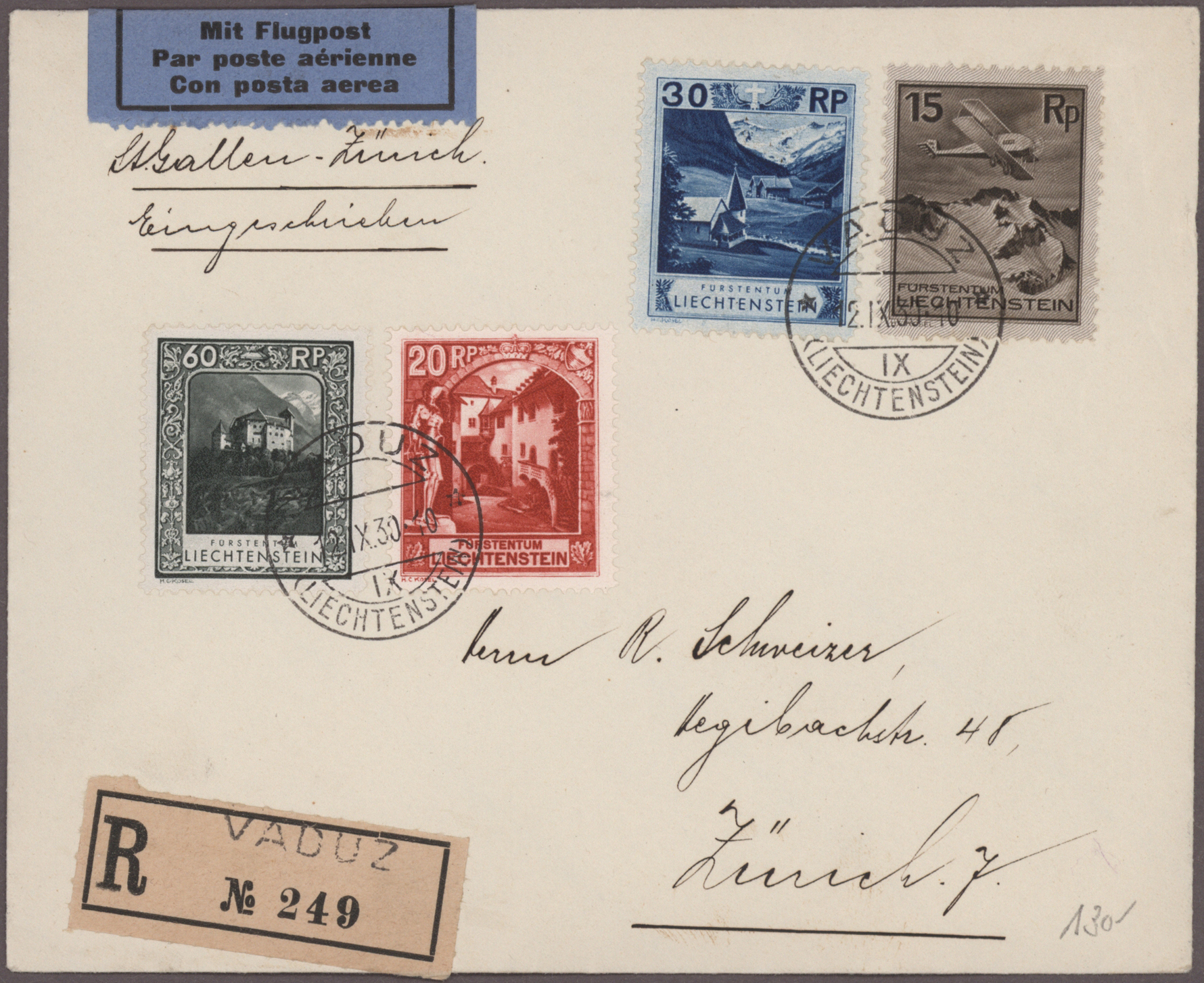 Lot 09341 - Liechtenstein - Auktionshaus Christoph Gärtner GmbH & Co. KG 56th AUCTION - Day 4 Lot 09341 - Liechtenstein - Auktionshaus Christoph Gärtner GmbH & Co. KG 56th AUCTION - Day 4