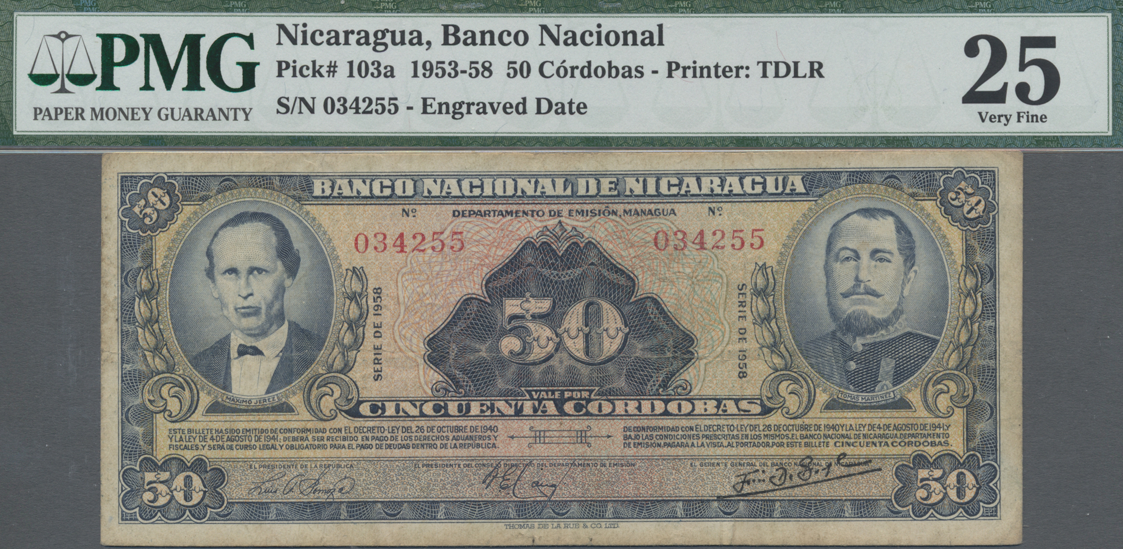 Lot 02146 - Nicaragua | Banknoten - Auktionshaus Christoph Gärtner GmbH & Co. KG Sale #45 Banknotes Worldwide Lot 02146 - Nicaragua | Banknoten - Auktionshaus Christoph Gärtner GmbH & Co. KG Sale #45 Banknotes Worldwide