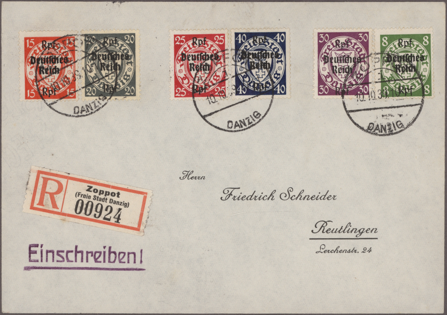 Lot 08699 - Deutsches Reich - 3. Reich  -  Auktionshaus Christoph Gärtner GmbH & Co. KG 53rd AUCTION - Day 5, Collections Estates, Germany, Picture Postcards