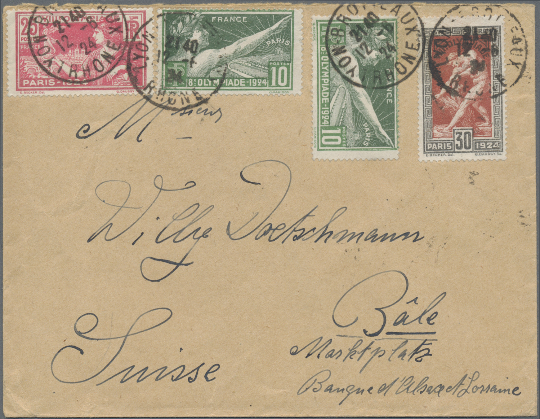 Lot 02765 - thematik: olympische spiele / olympic games  -  Auktionshaus Christoph Gärtner GmbH & Co. KG 57th AUCTION - Day 2