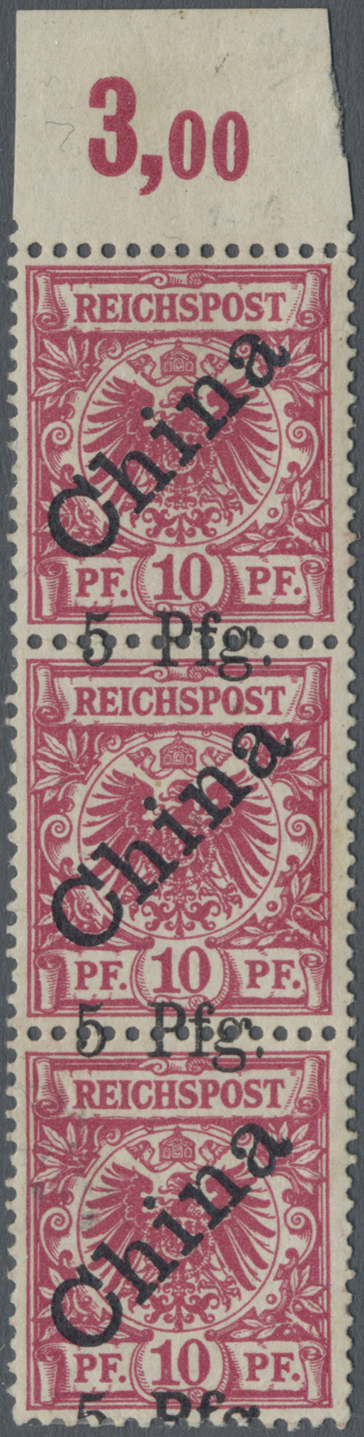 Lot 05790 - Deutsche Kolonien - Kiautschou - Auktionshaus Christoph Gärtner GmbH & Co. KG 57th AUCTION - Day 3 Lot 05790 - Deutsche Kolonien - Kiautschou - Auktionshaus Christoph Gärtner GmbH & Co. KG 57th AUCTION - Day 3