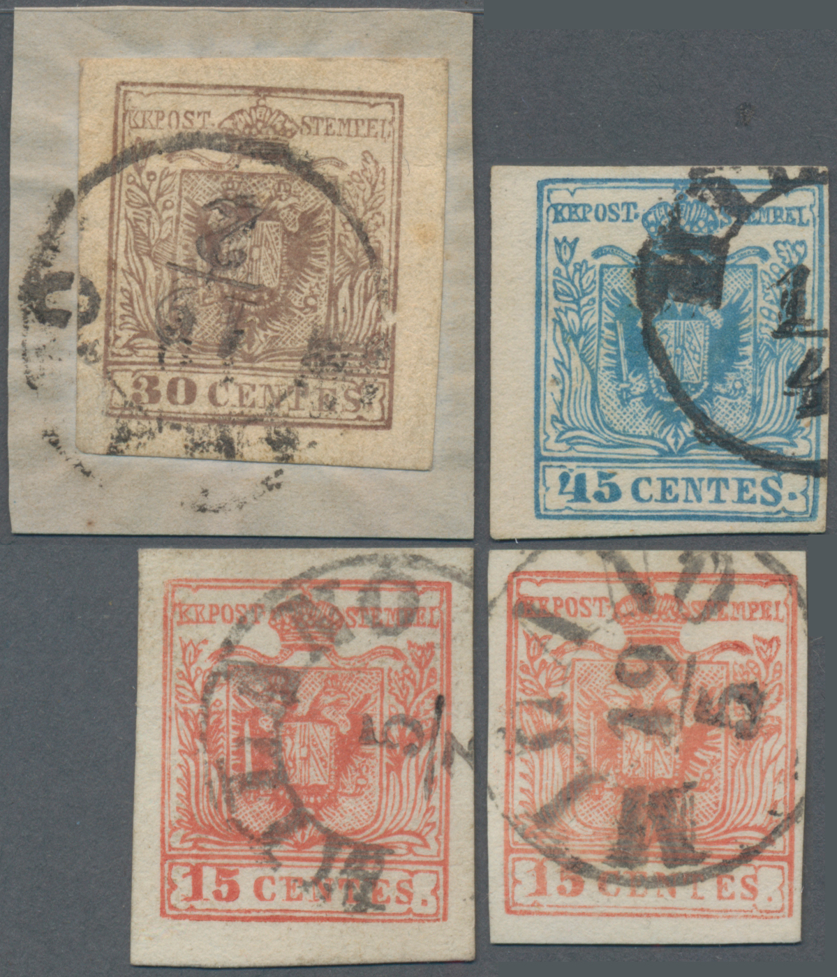 Lot 03376 - Österreich - Lombardei und Venetien - Auktionshaus Christoph Gärtner GmbH & Co. KG 58th AUCTION - Day 2 Lot 03376 - Österreich - Lombardei und Venetien - Auktionshaus Christoph Gärtner GmbH & Co. KG 58th AUCTION - Day 2