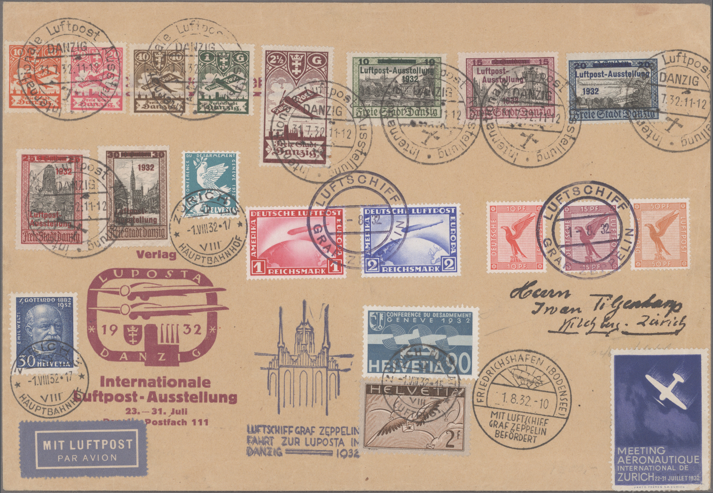Lot 03151 - zeppelinpost deutschland  -  Auktionshaus Christoph Gärtner GmbH & Co. KG 57th AUCTION - Day 2