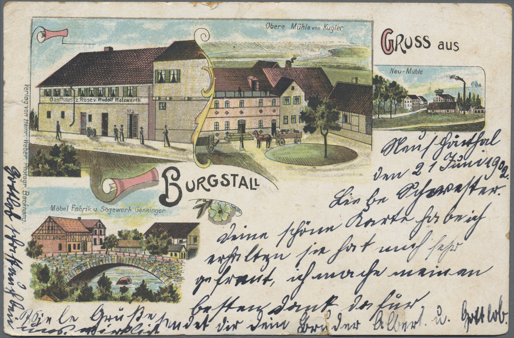 Stamp Auction ansichtskarten Sale 44 Collections Germany, lot 35307