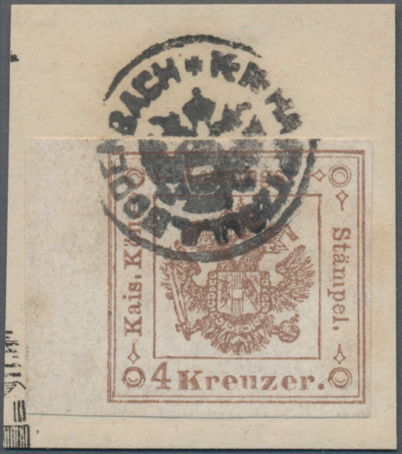Lot 03347 - Österreich - Zeitungsstempelmarken - Auktionshaus Christoph Gärtner GmbH & Co. KG 58th AUCTION - Day 2 Lot 03347 - Österreich - Zeitungsstempelmarken - Auktionshaus Christoph Gärtner GmbH & Co. KG 58th AUCTION - Day 2