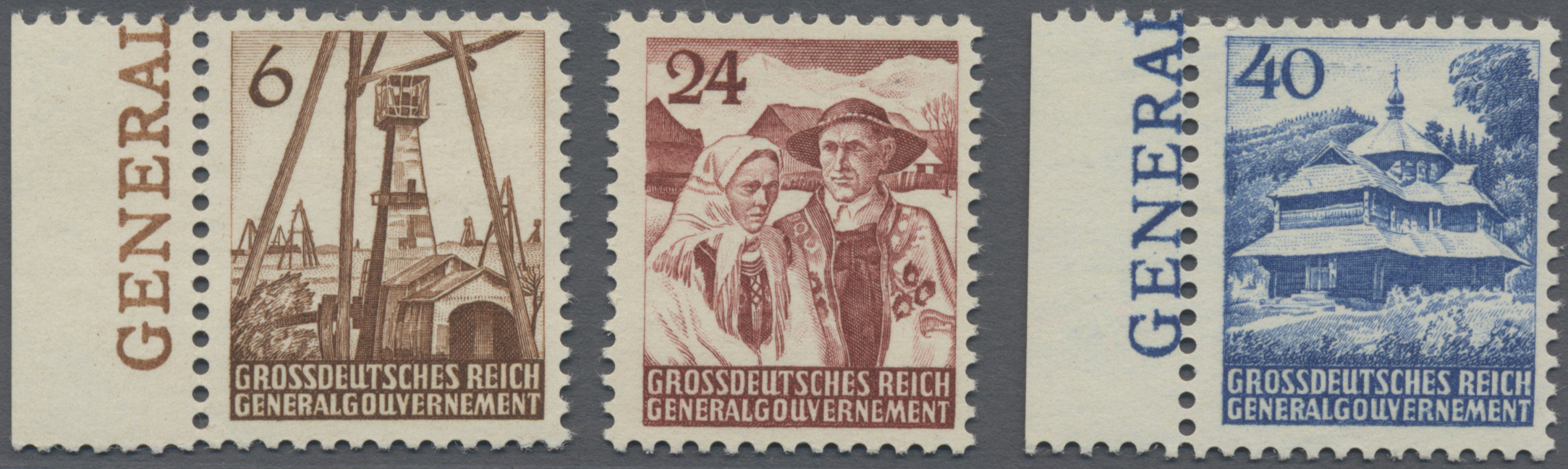 Lot 06089 - Dt. Besetzung II WK - Generalgouvernement - Auktionshaus Christoph Gärtner GmbH & Co. KG 57th AUCTION - Day 3 Lot 06089 - Dt. Besetzung II WK - Generalgouvernement - Auktionshaus Christoph Gärtner GmbH & Co. KG 57th AUCTION - Day 3