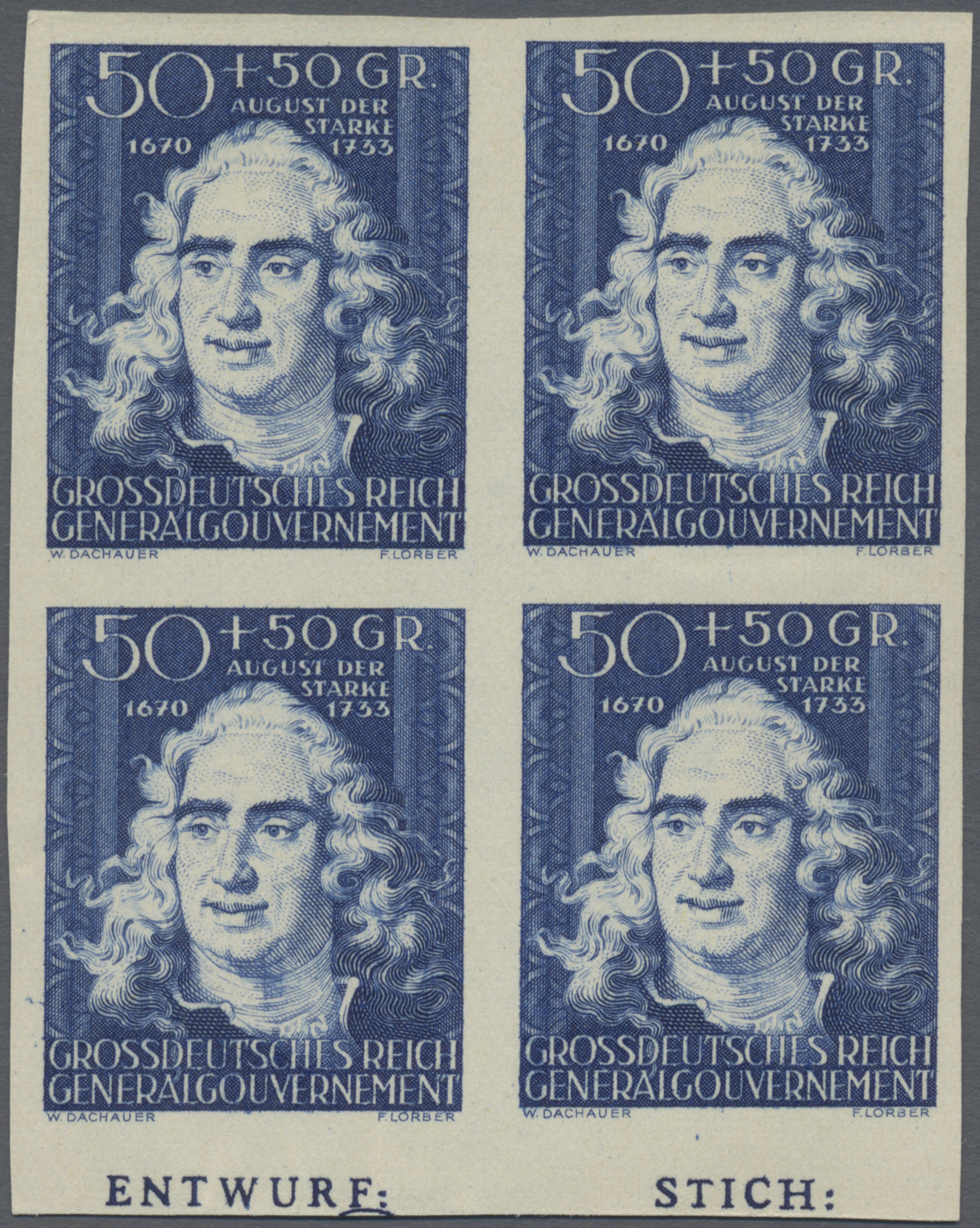 Lot 06088 - Dt. Besetzung II WK - Generalgouvernement - Auktionshaus Christoph Gärtner GmbH & Co. KG 57th AUCTION - Day 3 Lot 06088 - Dt. Besetzung II WK - Generalgouvernement - Auktionshaus Christoph Gärtner GmbH & Co. KG 57th AUCTION - Day 3