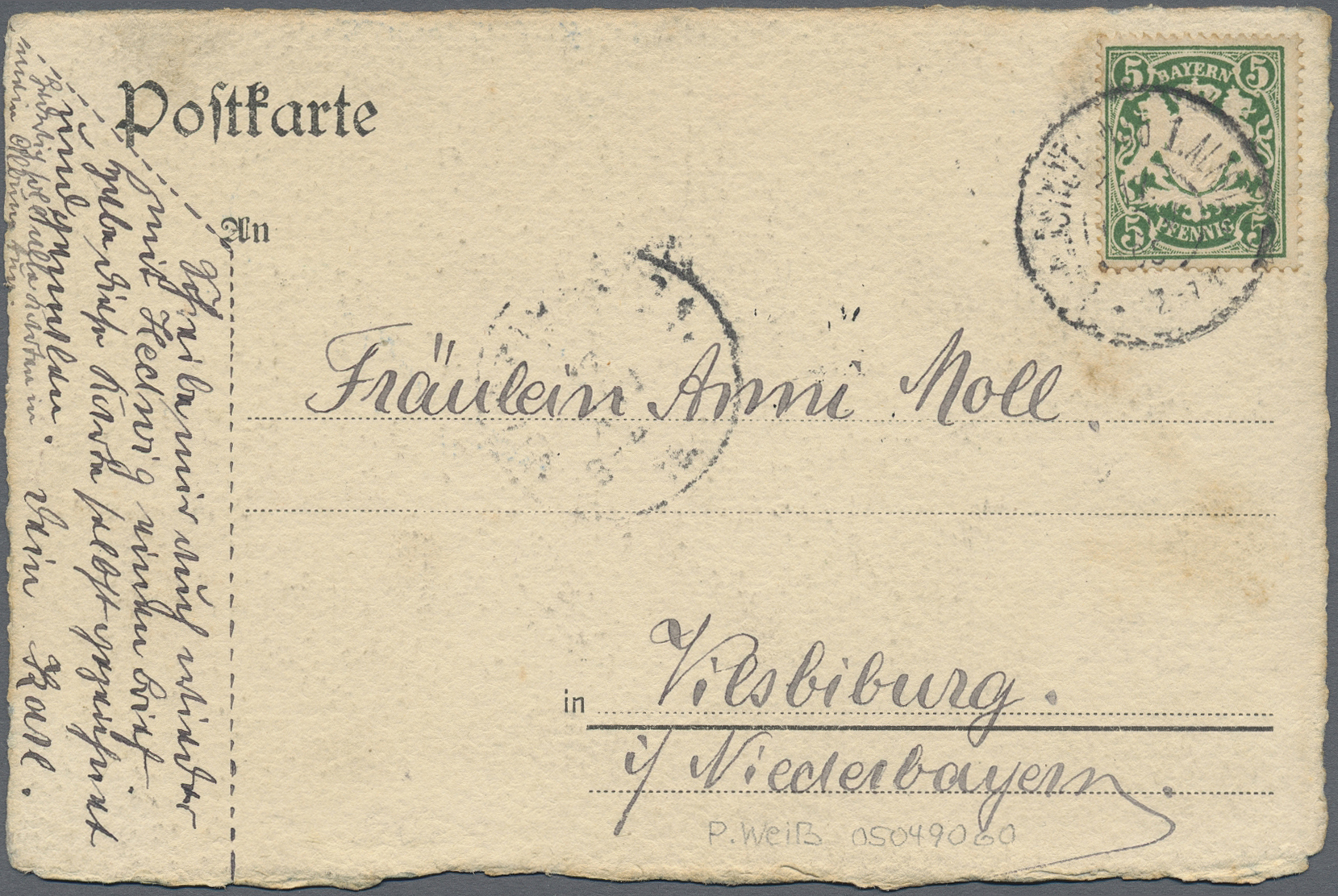 Schlittschuhläufer Postkarte Kirchner 