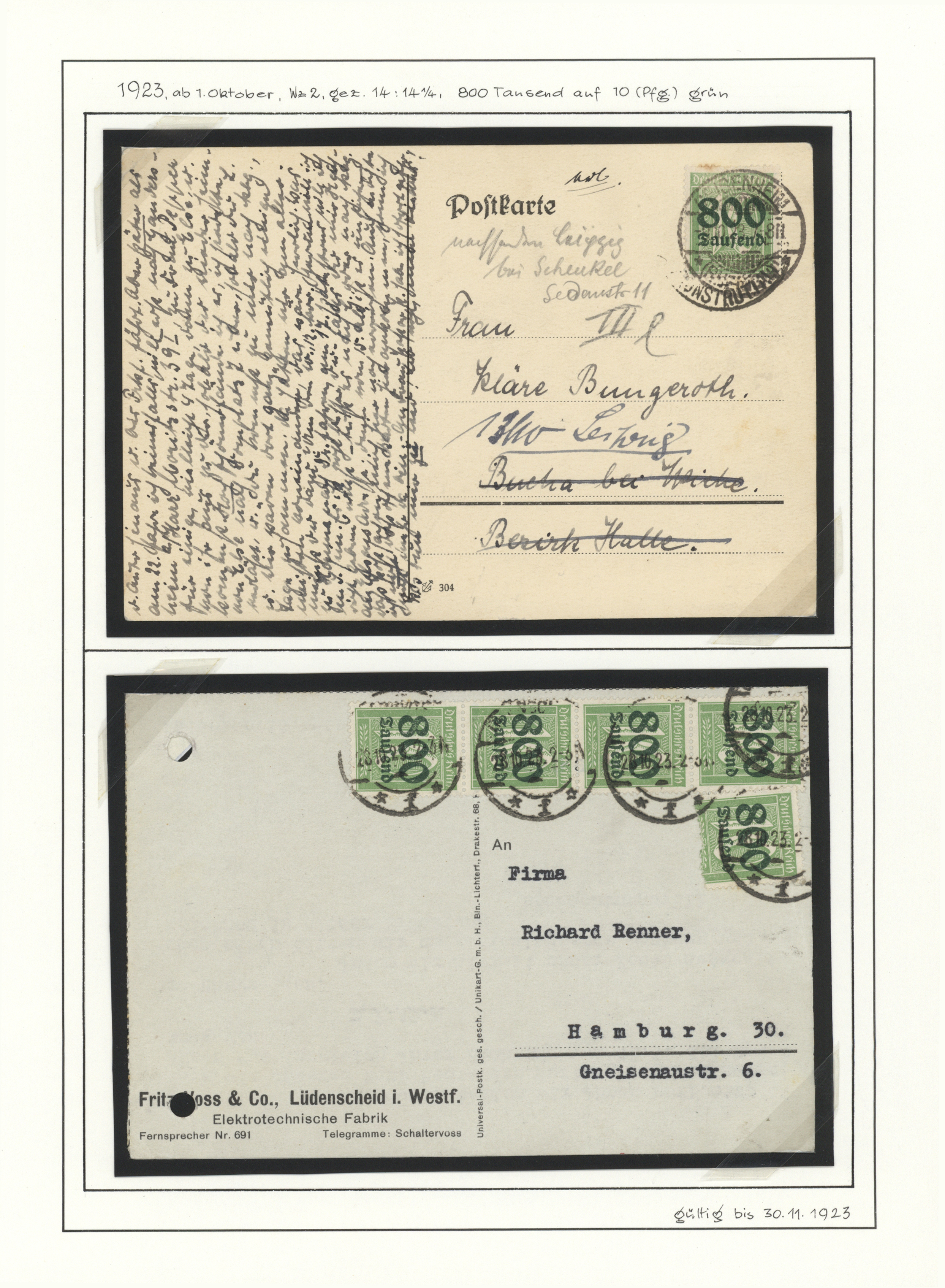 Lot 36658 - Deutsches Reich - Inflation  -  Auktionshaus Christoph Gärtner GmbH & Co. KG Sale #44 Collections Germany