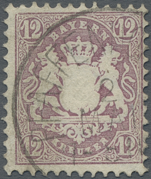 Lot 02763 - Bayern - Marken und Briefe - Auktionshaus Christoph Gärtner GmbH & Co. KG 53rd AUCTION - Day 3 Germany Lot 02763 - Bayern - Marken und Briefe - Auktionshaus Christoph Gärtner GmbH & Co. KG 53rd AUCTION - Day 3 Germany