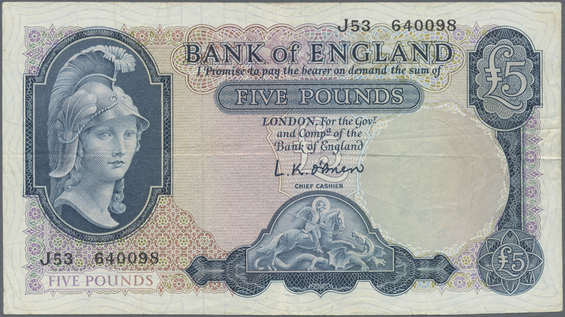 Lot 1226 - Great Britain / Großbritannien | Banknoten - Auktionshaus Christoph Gärtner GmbH & Co. KG 58th AUCTION - Day 1 Lot 1226 - Great Britain / Großbritannien | Banknoten - Auktionshaus Christoph Gärtner GmbH & Co. KG 58th AUCTION - Day 1