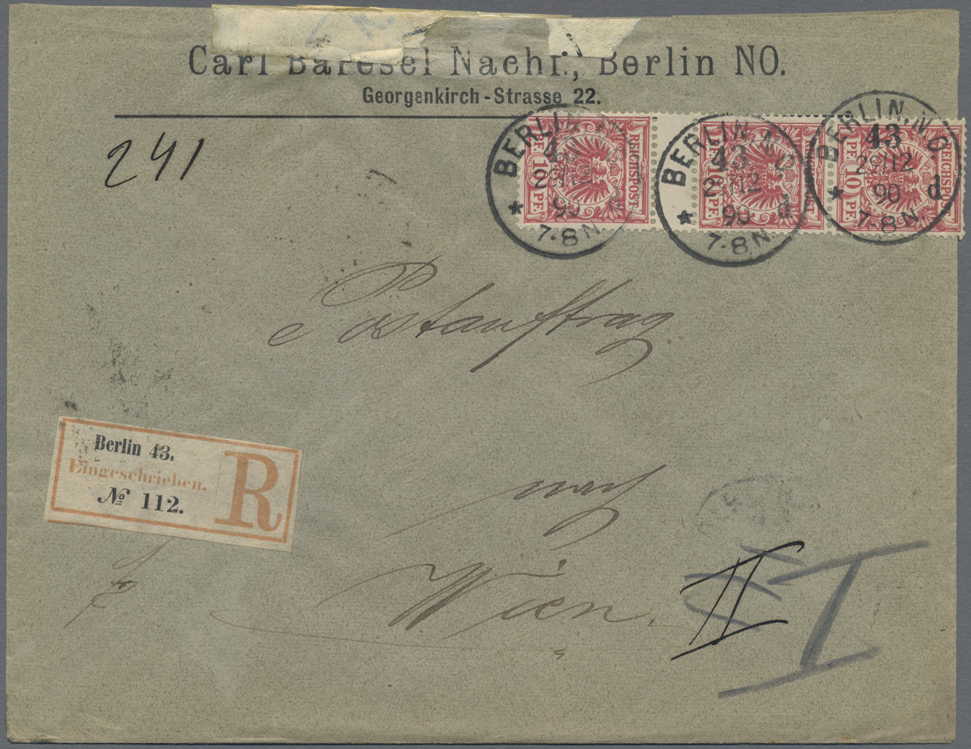 Lot 14028 - Deutsches Reich - Krone / Adler - Auktionshaus Christoph Gärtner GmbH & Co. KG 58th AUCTION - Day 5 Lot 14028 - Deutsches Reich - Krone / Adler - Auktionshaus Christoph Gärtner GmbH & Co. KG 58th AUCTION - Day 5