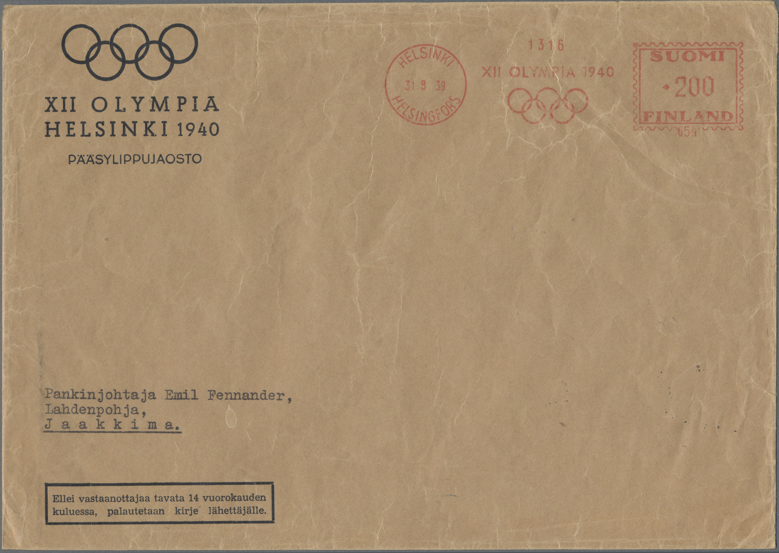 Lot 02795 - thematik: olympische spiele / olympic games  -  Auktionshaus Christoph Gärtner GmbH & Co. KG 57th AUCTION - Day 2