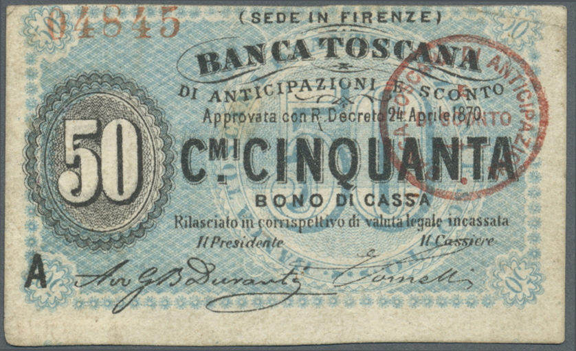 Lot 14162 - Italy / Italien | Banknoten  -  Auktionshaus Christoph Gärtner GmbH & Co. KG 53rd AUCTION - Day 6 Coins/Banknotes