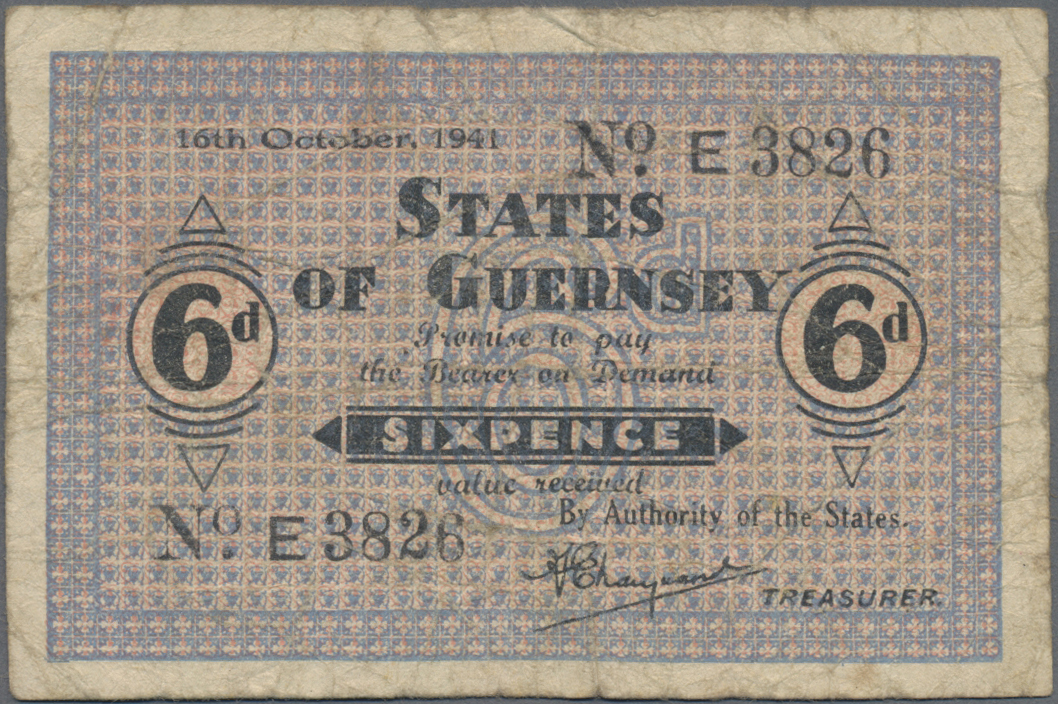 Lot 01778 - Deutschland - Nebengebiete Deutsches Reich | Banknoten - Auktionshaus Christoph Gärtner GmbH & Co. KG 58th AUCTION - Day 1 Lot 01778 - Deutschland - Nebengebiete Deutsches Reich | Banknoten - Auktionshaus Christoph Gärtner GmbH & Co. KG 58th AUCTION - Day 1
