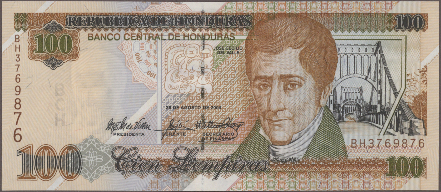 Lot 01280 - Honduras | Banknoten  -  Auktionshaus Christoph Gärtner GmbH & Co. KG 58th AUCTION - Day 1