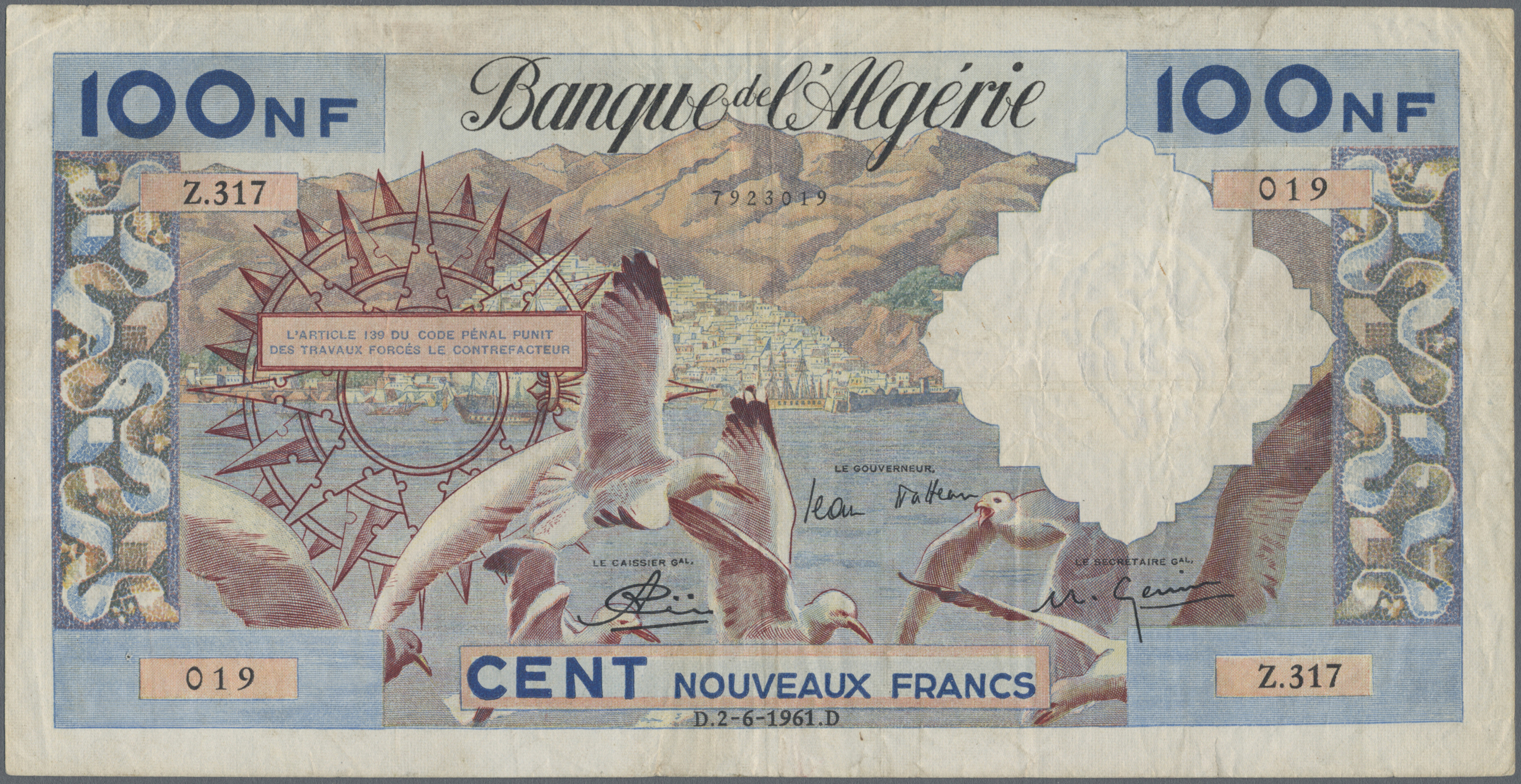 Lot 01030 - Algeria / Algerien | Banknoten - Auktionshaus Christoph Gärtner GmbH & Co. KG Sale #45 Banknotes Worldwide Lot 01030 - Algeria / Algerien | Banknoten - Auktionshaus Christoph Gärtner GmbH & Co. KG Sale #45 Banknotes Worldwide