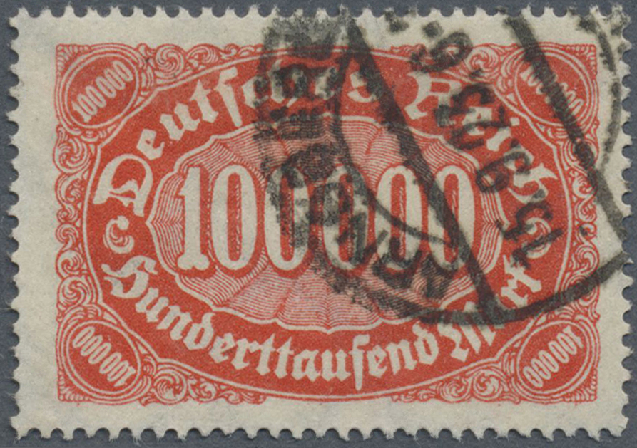 Stamp Auction Deutsches Reich Inflation Auction 40 Germany