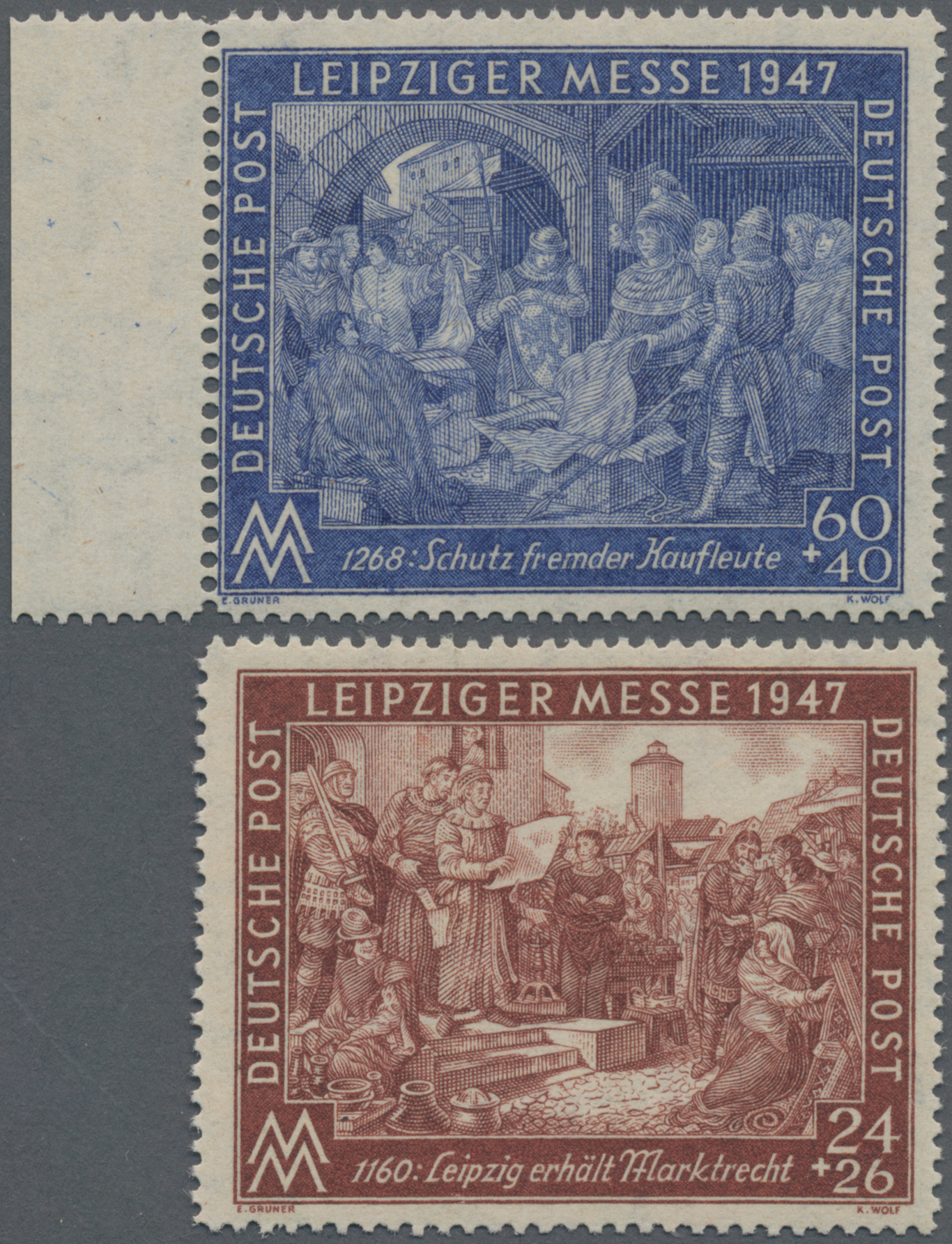 Lot 06182 - Alliierte Besetzung - Gemeinschaftsausgabe - Auktionshaus Christoph Gärtner GmbH & Co. KG 58th AUCTION - Day 2 Lot 06182 - Alliierte Besetzung - Gemeinschaftsausgabe - Auktionshaus Christoph Gärtner GmbH & Co. KG 58th AUCTION - Day 2