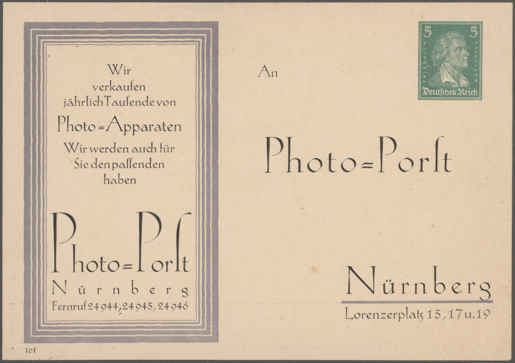 Lot 10846 - Deutsches Reich - Ganzsachen  -  Auktionshaus Christoph Gärtner GmbH & Co. KG 57th AUCTION - Day 5