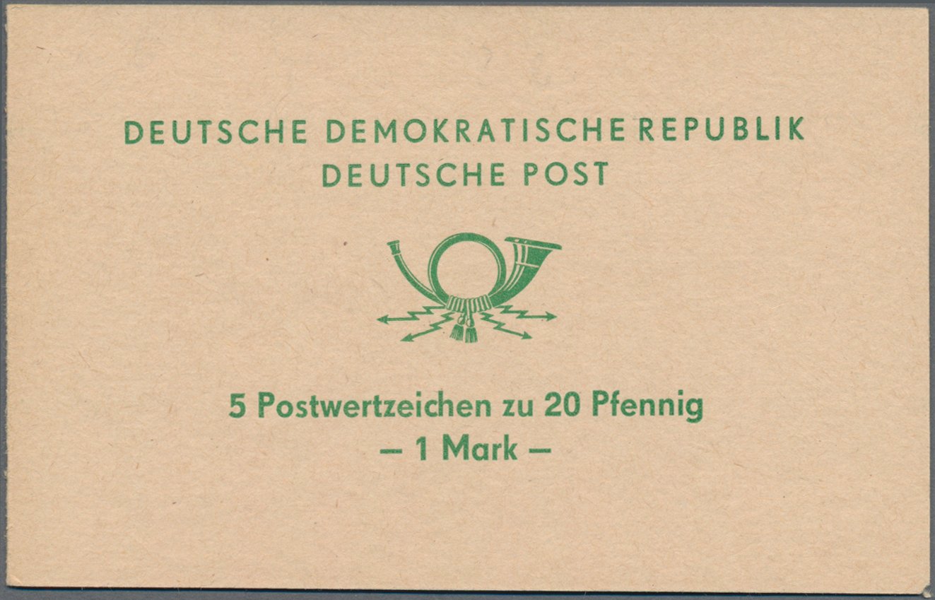 Lot 06353 - DDR - Markenheftchen  -  Auktionshaus Christoph Gärtner GmbH & Co. KG 58th AUCTION - Day 2