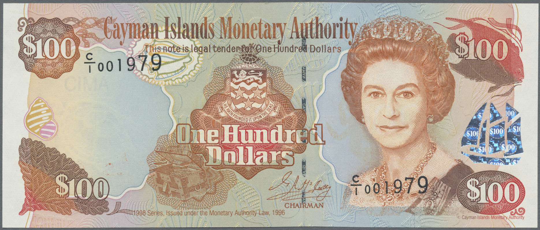 Lot 01298 - Cayman Islands | Banknoten  -  Auktionshaus Christoph Gärtner GmbH & Co. KG Sale #45 Banknotes Worldwide