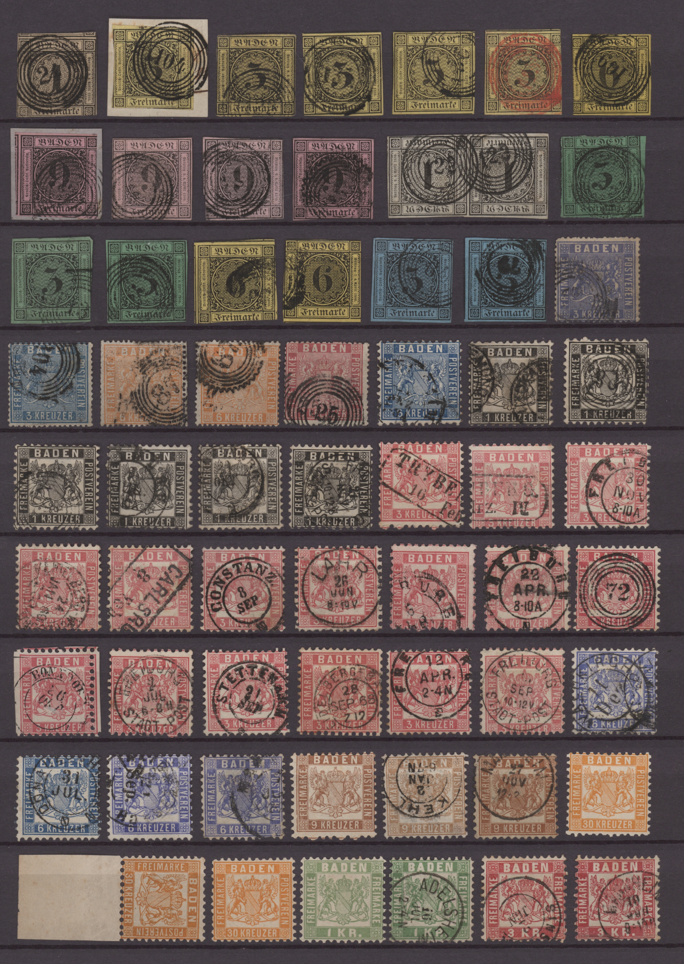 Lot 13645 - Baden - Marken und Briefe  -  Auktionshaus Christoph Gärtner GmbH & Co. KG 58th AUCTION - Day 5