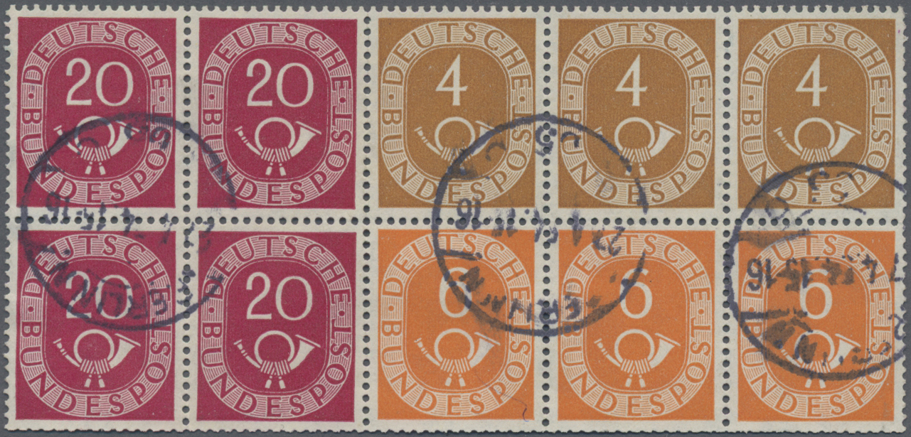 Lot 06906 - Bundesrepublik - Zusammendrucke  -  Auktionshaus Christoph Gärtner GmbH & Co. KG 57th AUCTION - Day 3