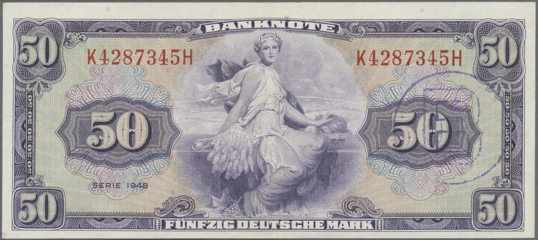 Lot 01751 - Deutschland - Bank Deutscher Länder + Bundesrepublik Deutschland | Banknoten  -  Auktionshaus Christoph Gärtner GmbH & Co. KG 58th AUCTION - Day 1