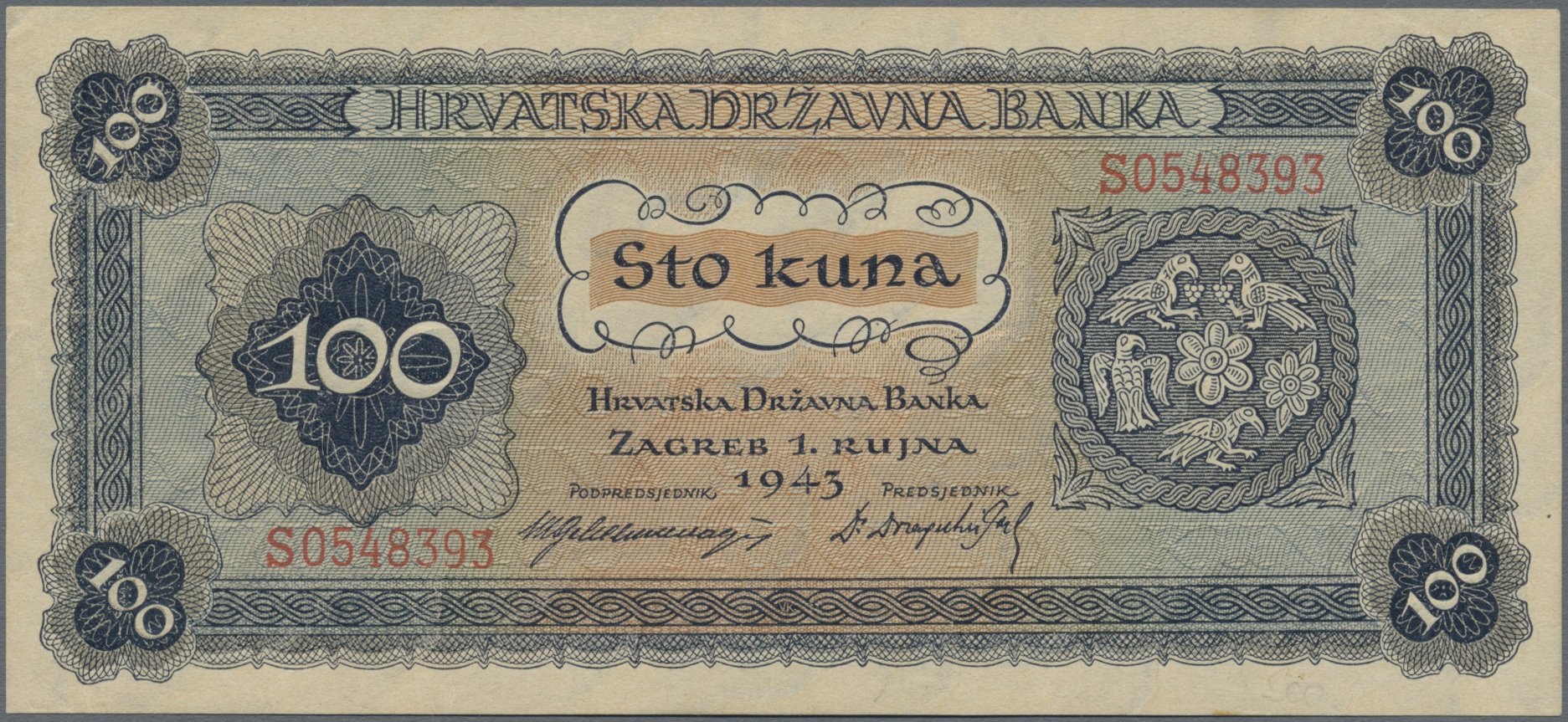 Lot 01394 - Croatia / Kroatien | Banknoten - Auktionshaus Christoph Gärtner GmbH & Co. KG Sale #45 Banknotes Worldwide Lot 01394 - Croatia / Kroatien | Banknoten - Auktionshaus Christoph Gärtner GmbH & Co. KG Sale #45 Banknotes Worldwide