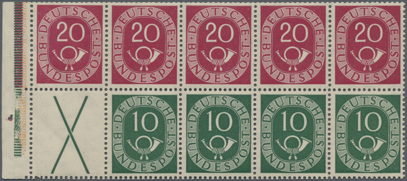 Lot 06913 - Bundesrepublik - Zusammendrucke  -  Auktionshaus Christoph Gärtner GmbH & Co. KG 55th AUCTION - Day 3