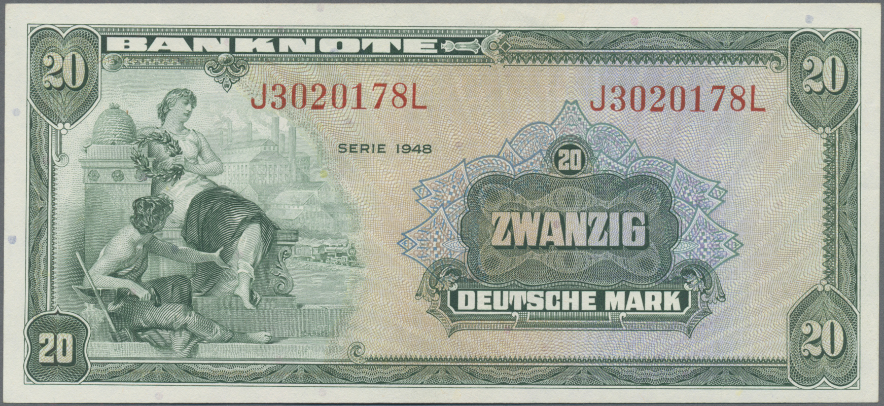 Lot 01749 - Deutschland - Bank Deutscher Länder + Bundesrepublik Deutschland | Banknoten - Auktionshaus Christoph Gärtner GmbH & Co. KG 58th AUCTION - Day 1 Lot 01749 - Deutschland - Bank Deutscher Länder + Bundesrepublik Deutschland | Banknoten - Auktionshaus Christoph Gärtner GmbH & Co. KG 58th AUCTION - Day 1