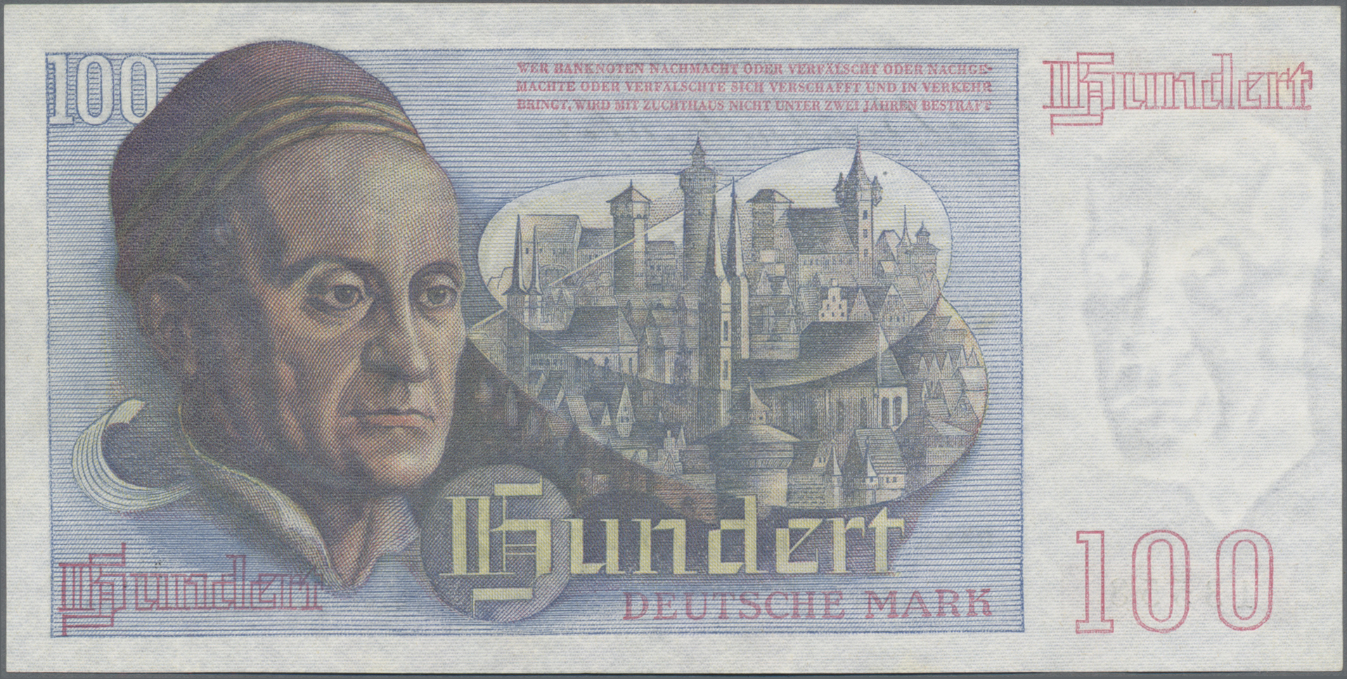 Lot 01753 - Deutschland - Bank Deutscher Länder + Bundesrepublik Deutschland | Banknoten  -  Auktionshaus Christoph Gärtner GmbH & Co. KG 58th AUCTION - Day 1