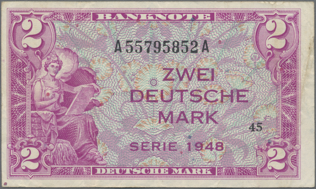 Lot 01769 - Deutschland - Bank Deutscher Länder + Bundesrepublik Deutschland | Banknoten  -  Auktionshaus Christoph Gärtner GmbH & Co. KG 58th AUCTION - Day 1