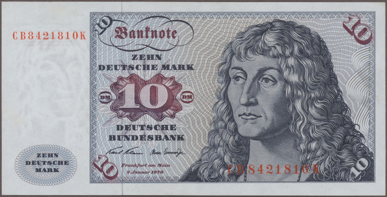 Lot 01759 - Deutschland - Bank Deutscher Länder + Bundesrepublik Deutschland | Banknoten  -  Auktionshaus Christoph Gärtner GmbH & Co. KG 58th AUCTION - Day 1